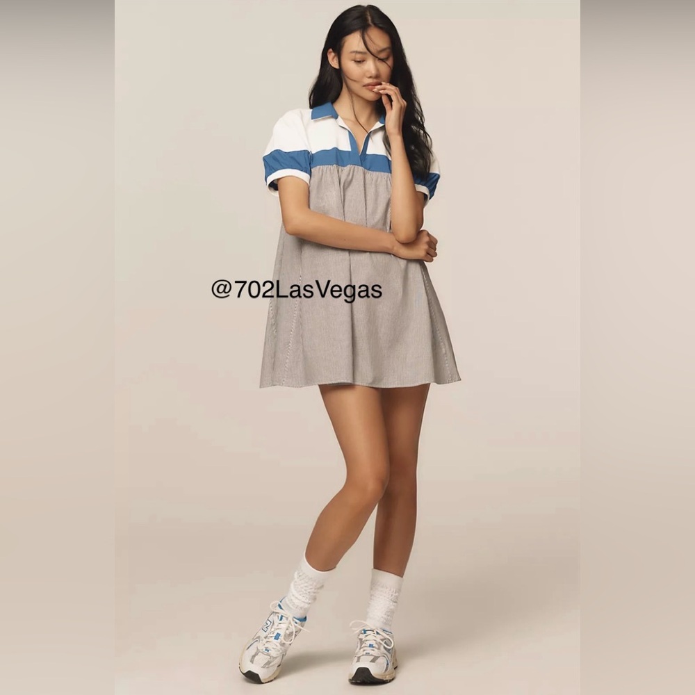 Anthropologie Daily Practice Babydoll dress